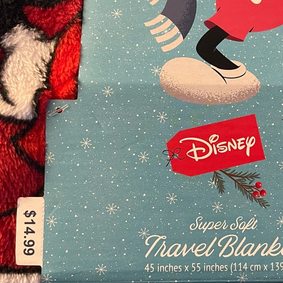 NWT Disney kids travel blanket, never opened - Picture 2 of 4